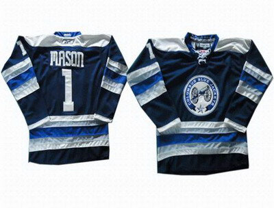 NHL jerseys Columbus Blue Jackets 1 MASON blue 3rd jersey NHL jerseys Columbus Blue Jackets 1 MASON blue 3rd jersey