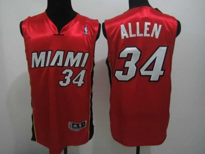 nba miami heat #34 allen red nba miami heat #34 allen red