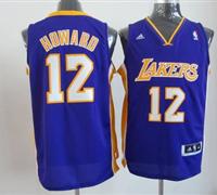 nba los angeles lakers #12 dwight howard blue(howard)(revolution 30 swingman)
