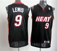 nba miami heat #9 lewis black jerseys