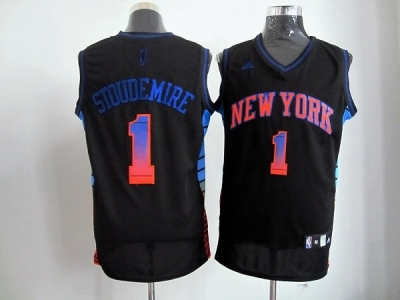 nba new york knicks #1 stoudemire black(limited edition)