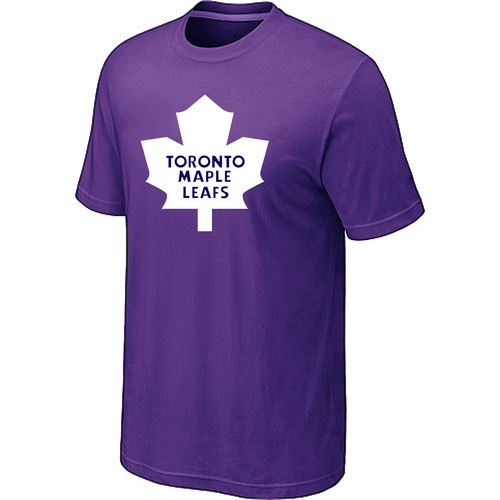 NHLToronto Maple Leafs Big & Tall Logo Purple T-Shirt