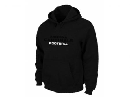 rizona Cardinals Authentic font Pullover Hoodie Black