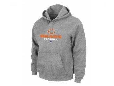 Chicago Bears Critical Victory Pullover Hoodie Grey Chicago Bears Critical Victory Pullover Hoodie Grey