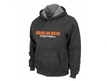 Chicago Bears Authentic font Pullover Hoodie D.Grey Chicago Bears Authentic font Pullover Hoodie D.Grey