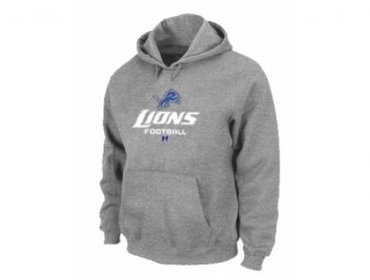 Detroit Lions Critical Victory Pullover Hoodie Grey Detroit Lions Critical Victory Pullover Hoodie Grey