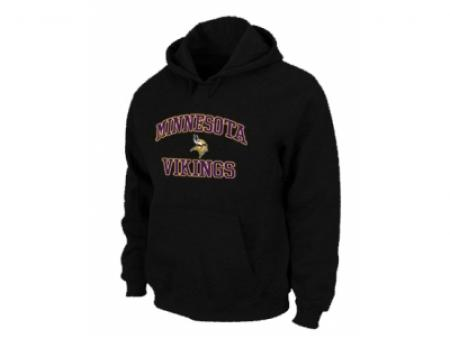 Minnesota Vikings Heart & Soul Pullover Hoodie Black