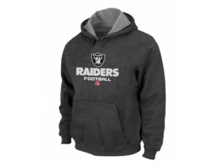 Oakland Raiders Critical Victory Pullover Hoodie D.Grey Oakland Raiders Critical Victory Pullover Hoodie D.Grey