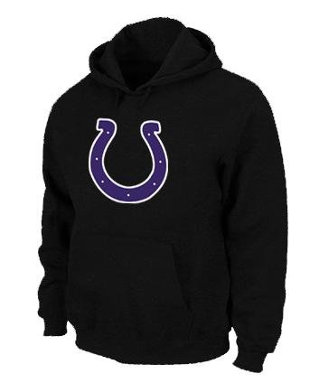 Indianapolis Colts Logo Pullover Hoodie black Indianapolis Colts Logo Pullover Hoodie black