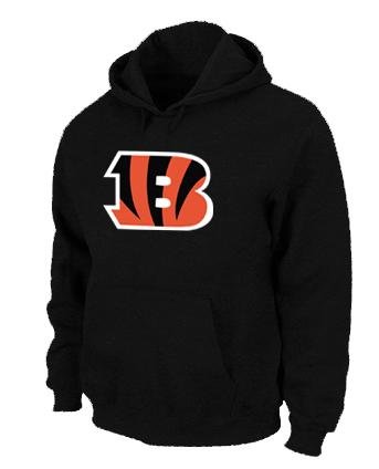 Cincinnati Bengals Logo Pullover Hoodie black Cincinnati Bengals Logo Pullover Hoodie black
