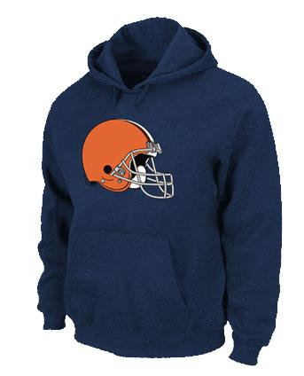Cleveland Browns Logo Pullover Hoodie D.Blue Cleveland Browns Logo Pullover Hoodie D.Blue