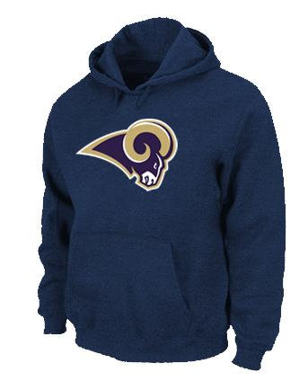 Los Angeles Rams Logo Pullover Hoodie D.Blue