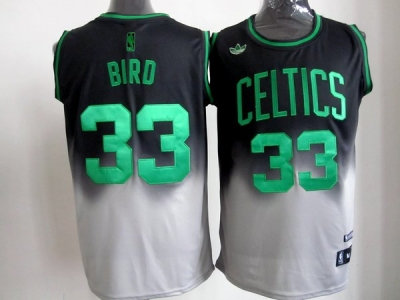 nba boston celtics #33 bird black-grey jerseys nba boston celtics #33 bird black-grey jerseys