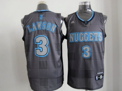 nba denver nuggets #3 lawson grey(lights check)