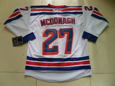 NHL Jerseys New York Rangers #27 Mcdonagh white Jerseys