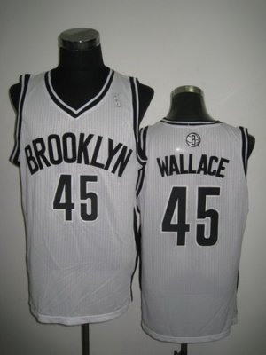Brooklyn Nets 45# Gerald Wallace White NBA Jerseys Brooklyn Nets 45# Gerald Wallace White NBA Jerseys