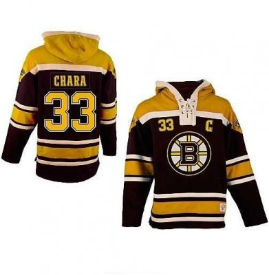 Boston Bruins 33# Zdeno Chara Black Color Hooded Sweatshirt Boston Bruins 33# Zdeno Chara Black Color Hooded Sweatshirt