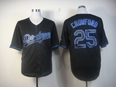 MLB Jerseys Los Angeles Dodgers #25 Crowford black(fashion) MLB Jerseys Los Angeles Dodgers #25 Crowford black(fashion)