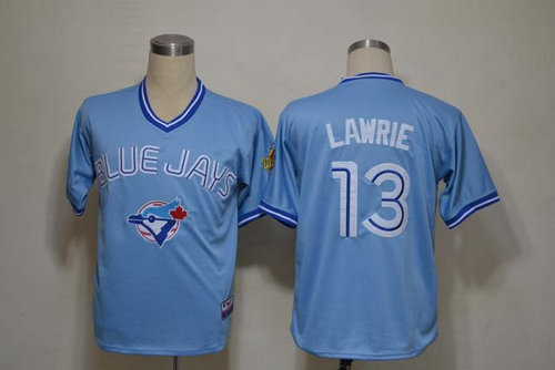 Toronto Blue Jays #13 Brett Lawrie Blue jerseys Toronto Blue Jays #13 Brett Lawrie Blue jerseys