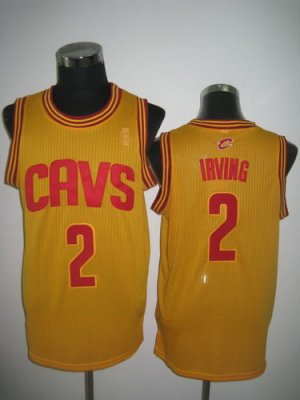 Cleveland Cavaliers 2 Kyrie Irving Yellow Jerseys 2013 New