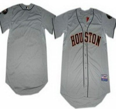 Houston Astros Blank 2013 Grey MLB Jerseys Houston Astros Blank 2013 Grey MLB Jerseys