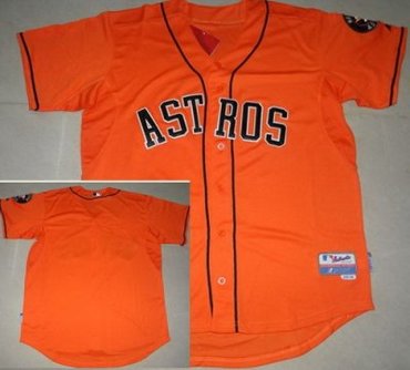 Houston Astros Blank Orange MLB Jerseys Houston Astros Blank Orange MLB Jerseys