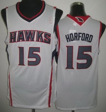 Atlanta Hawks 15 Al Horford White Revolution 30 NBA Jerseys Atlanta Hawks 15 Al Horford White Revolution 30 NBA Jerseys