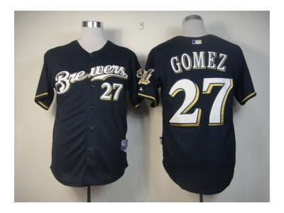 MLB jerseys milwaukee brewers #27 gomez blue MLB jerseys milwaukee brewers #27 gomez blue