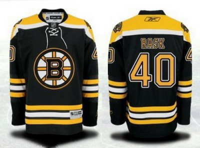 Boston Bruins #40 Tuukka Rask Black Jerseys Boston Bruins #40 Tuukka Rask Black Jerseys