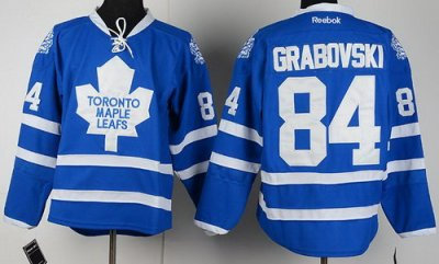 Toronto Maple Leafs 84 Mikhail Grabovski Blue NHL Jerseys Toronto Maple Leafs 84 Mikhail Grabovski Blue NHL Jerseys