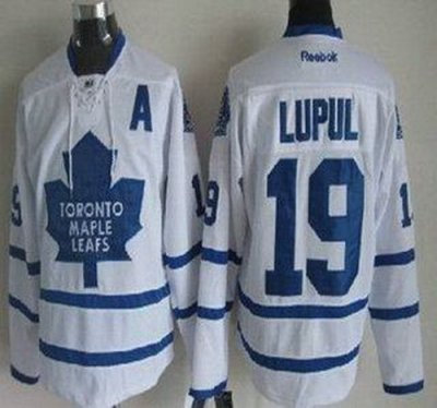 Toronto Maple Leafs 19 Joffrey Lupul White NHL Jerseys A Patch Toronto Maple Leafs 19 Joffrey Lupul White NHL Jerseys A Patch