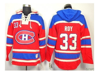 nhl jerseys montreal canadiens #33 roy red(pullover hooded sweatshirt) nhl jerseys montreal canadiens #33 roy red(pullover hooded sweatshirt)