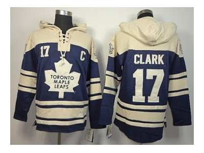 nhl jerseys toronto maple leafs #17 clark blue-cream(pullover hooded sweatshirt)(patch C) nhl jerseys toronto maple leafs #17 clark blue-cream(pullover hooded sweatshirt)(patch C)