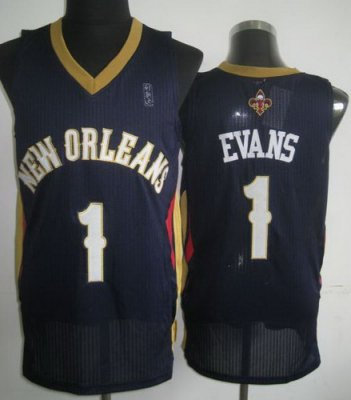 Charlotte Hornets 1 Tyreke Evans Blue Revolution 30 NBA Jerseys