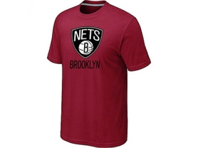 NBA cord net logo T-shirt Red