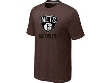 NBA cord net logo T-shirt Brown