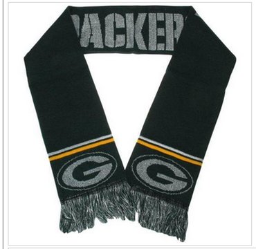 Green Bay Packers Ladies Metallic Thread Scarf Green Green Bay Packers Ladies Metallic Thread Scarf Green