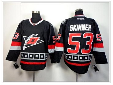 Carolina Hurricanes #53 Jeff Skinner Black Third Stitched NHL Jersey Carolina Hurricanes #53 Jeff Skinner Black Third Stitched NHL Jersey