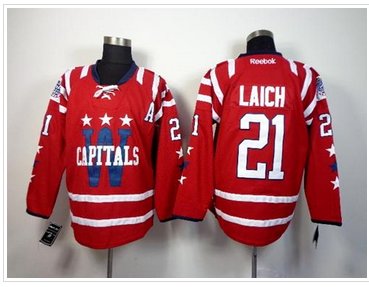 Washington Capitals #21 Brooks Laich 2015 Winter Classic Red Stitched NHL Jersey