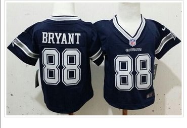 Toddler NEW Cowboys #88 Dez Bryant Navy Blue Team Color Stitched NFL Elite Jersey