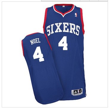 Revolution 30 Philadelphia 76ers Blank Red NBA Jersey-7258