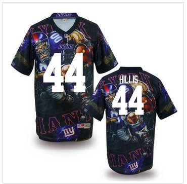 New York Giants #44 Andre Williams Stitched NFL Elite Fanatical Version Jersey (1)