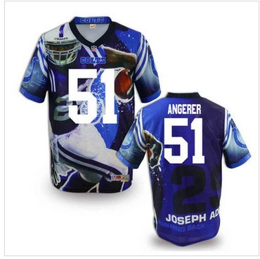 Indianapolis Colts #51 Pat Angerer Stitched NFL Elite Fanatical Version Jersey (2)