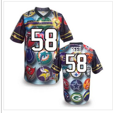 Houston Texans #58 Brooks Reed Stitched NFL Elite Fanatical Version Jersey (10)