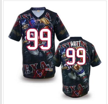 Houston Texans #99 J.J. Watt Stitched NFL Elite Fanatical Version Jersey (1)