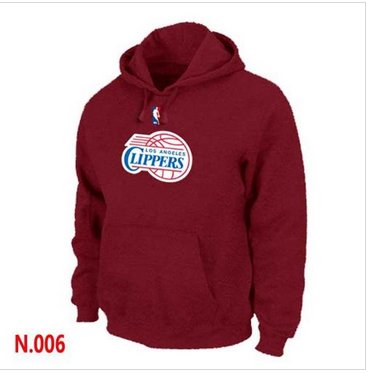 NBA Los Angeles Clippers Pullover Hoodie Red