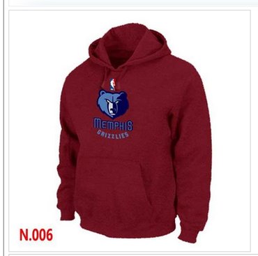 NBA Memphis Grizzlies Pullover Hoodie Red