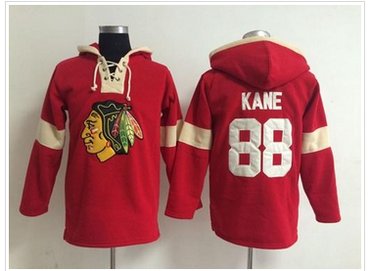 Chicago Blackhawks #88 Patrick Kane Red Pullover NHL Hoodie
