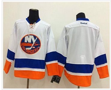 New York Islanders Blank White Stitched NHL Jersey