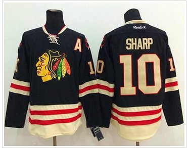 Chicago Blackhawks #10 Patrick Sharp Black 2015 Winter Classic Stitched NHL Jersey Chicago Blackhawks #10 Patrick Sharp Black 2015 Winter Classic Stitched NHL Jersey